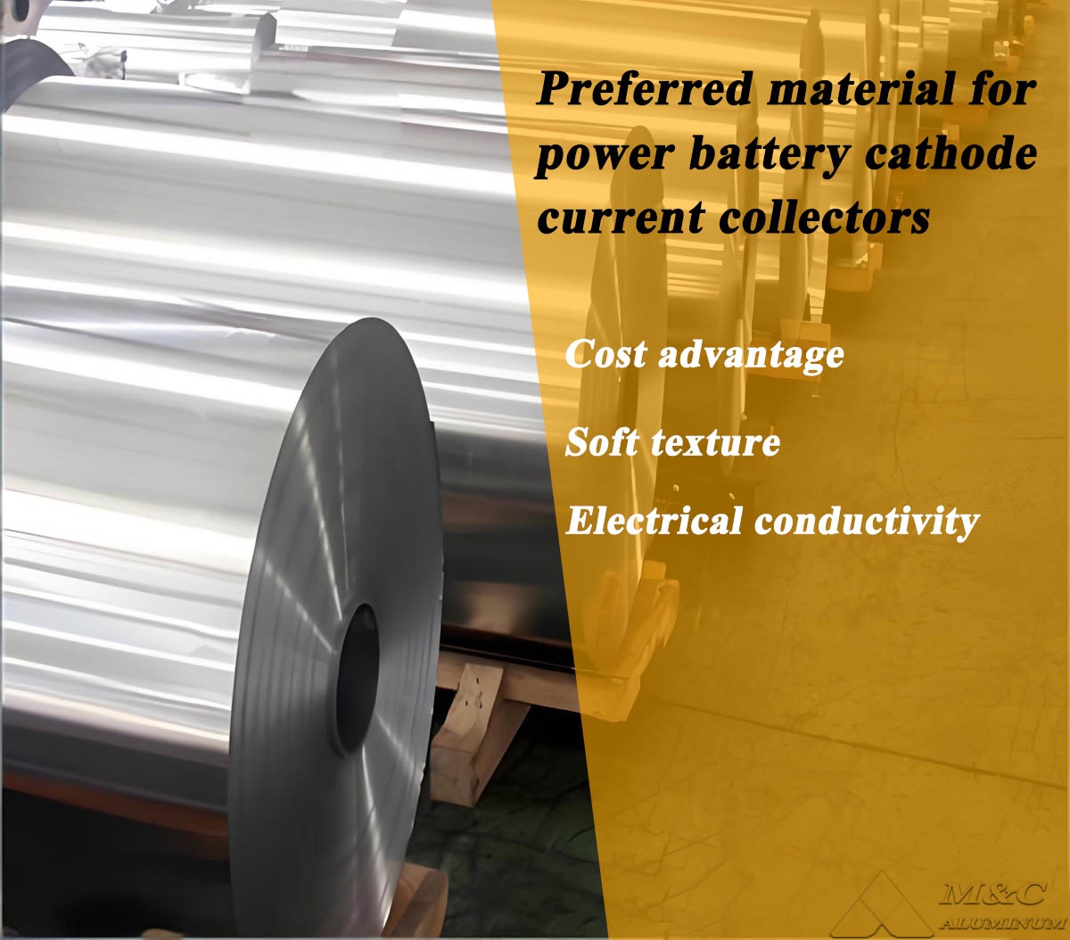 Aluminum foil for power batteries