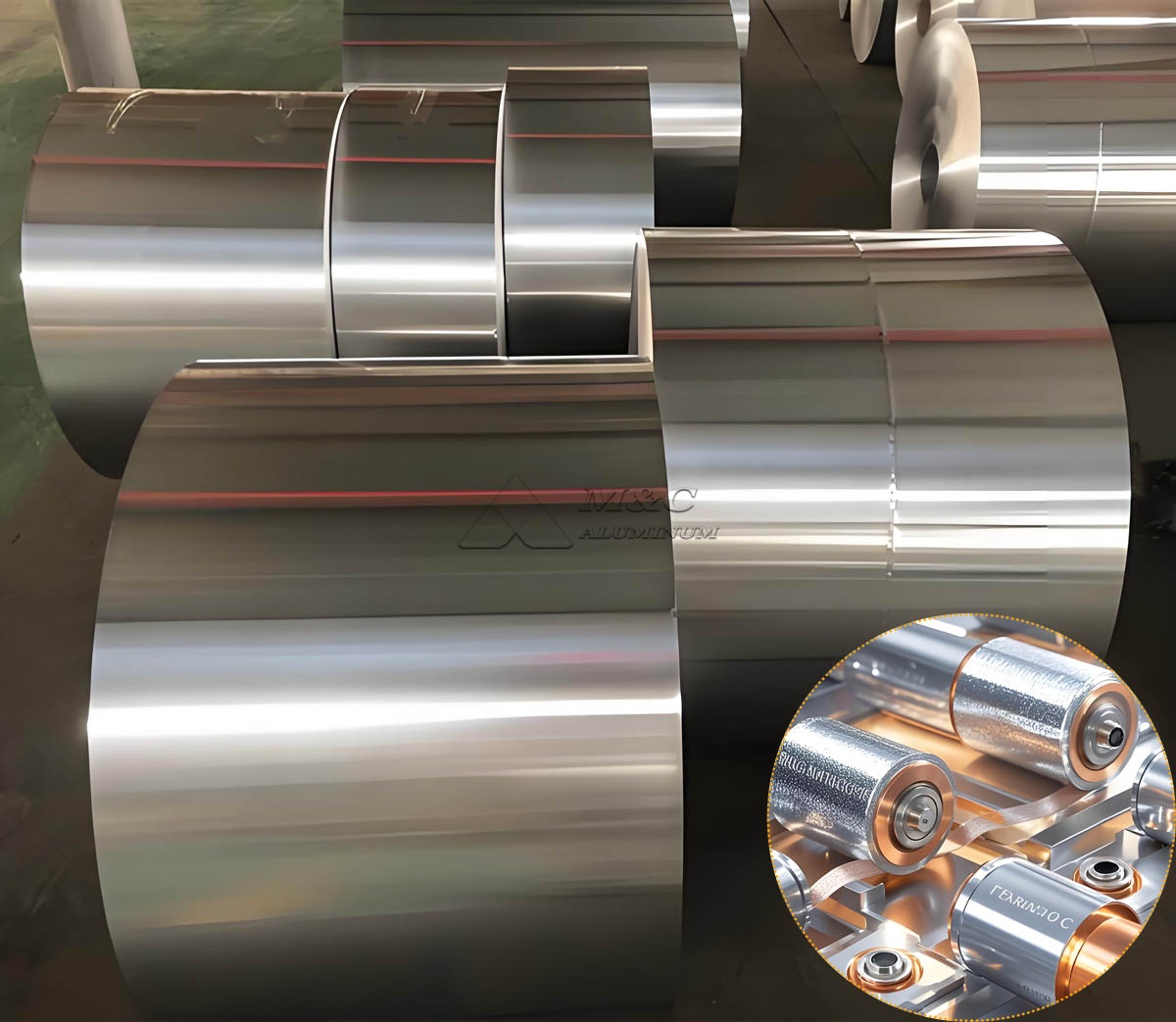 Battery Aluminum Foil for Cylindrical Cells