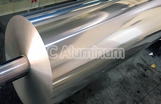 Packaging aluminum foil bag raw materials