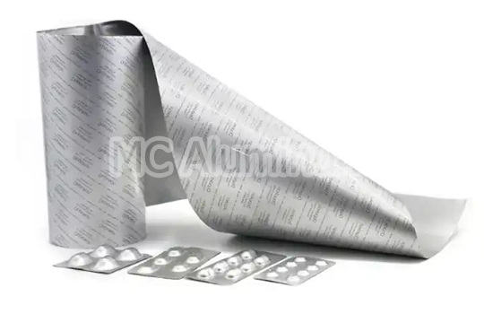 Medical easy-tear aluminum foil