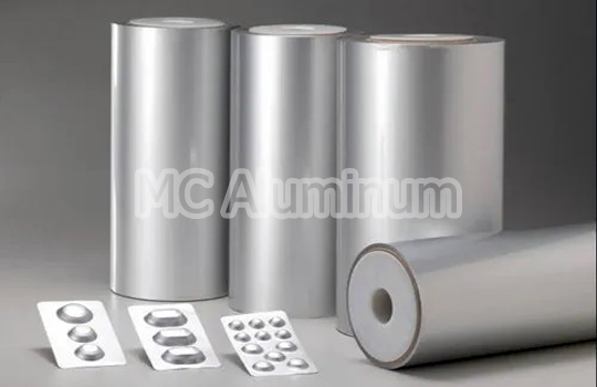 Feuille d'aluminium de qualité pharmaceutique
