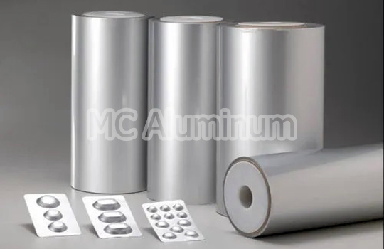 Pharmaceutical grade aluminum foil