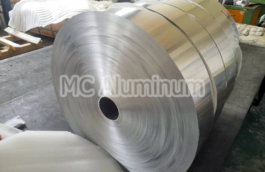 Flexible aluminum foil ventilation duct