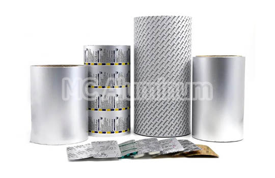 Medical Packaging PTP Aluminum Foil Exported to Japan