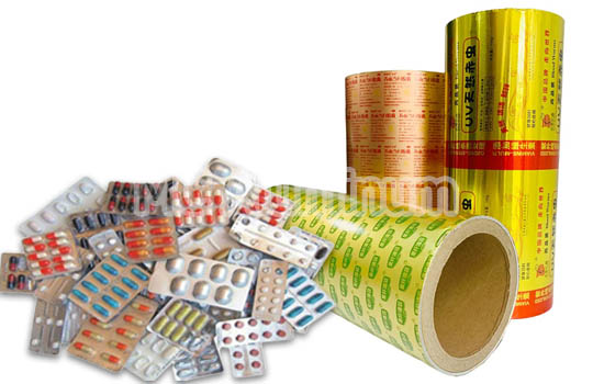 Pharmaceutical PTP Aluminum Foil Manufacturer for Blister Packaging